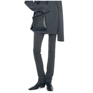 Norma Kamali Gray Lazy Layering Leggings